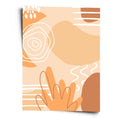 Boho Poster - Sandtöne, Linien & organische Formen WORLD OF POSTER