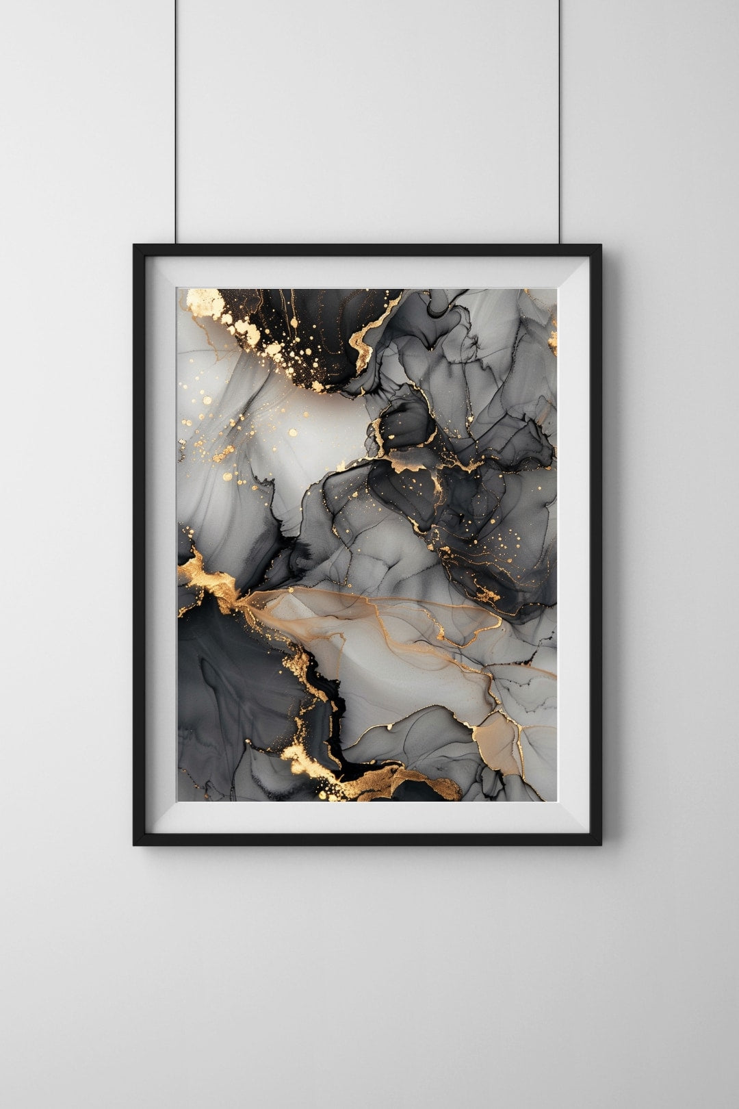 Poster Alcohol Ink Art