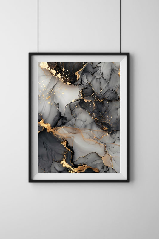 Poster Alcohol Ink Art
