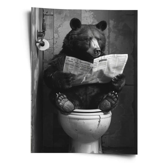 Poster_Baer_Toilette_WC_worldofposter