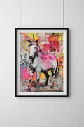 Poster Urban Unicorn Banksy