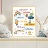 Poster_Kinderzimmer_Affirmationen_WORLDOFPOSTER