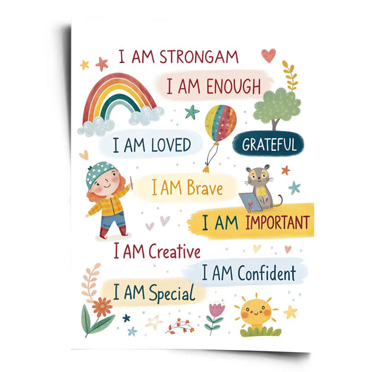 Poster_Kinderzimmer_Kids_Affirmations