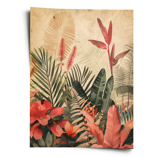 Poster_Pflanzen_Vintage_Wohnzimmer