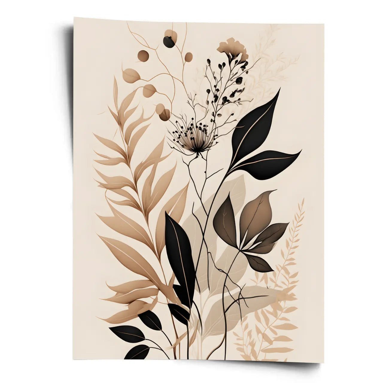 Botanisches Poster - Botanical Harmony - WORLD OF POSTER