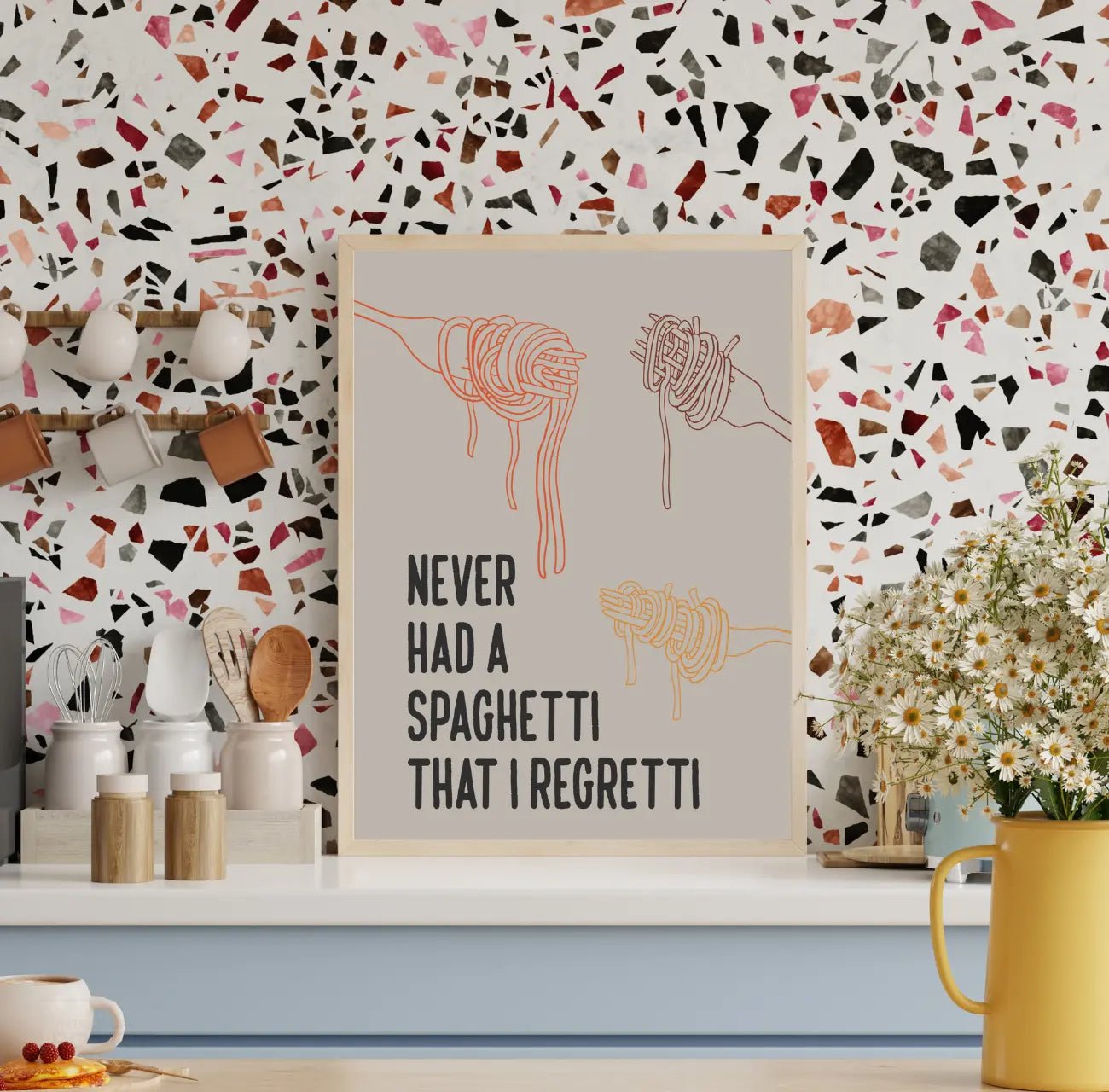 Never Had A Spaghetti That I Regretti - WORLD OF POSTER