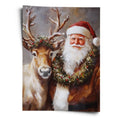 Poster Weihnachten - Santa & Rudolf - WORLD OF POSTER