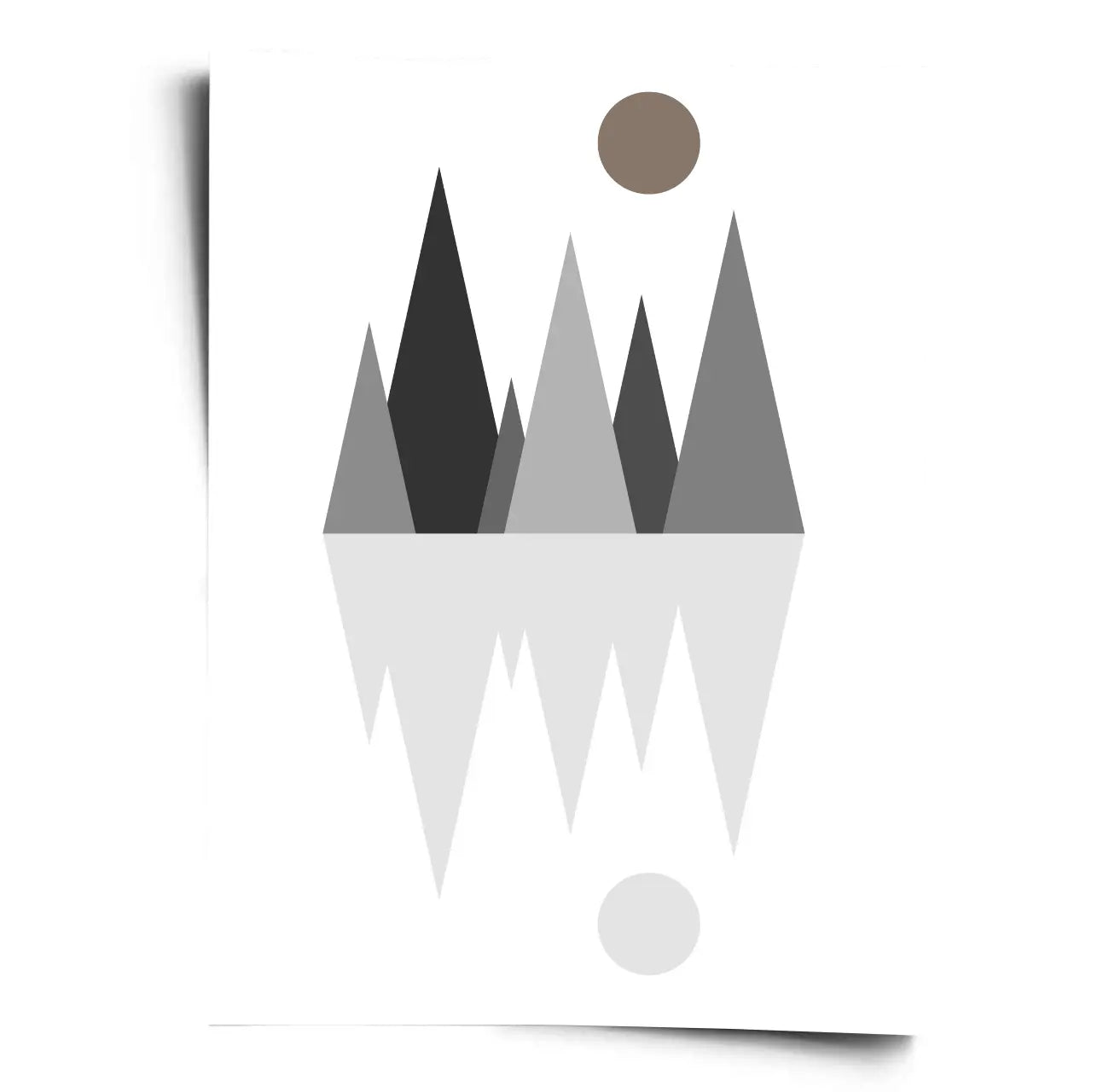 Skandinavisches Poster - Nordic Silence - WORLD OF POSTER