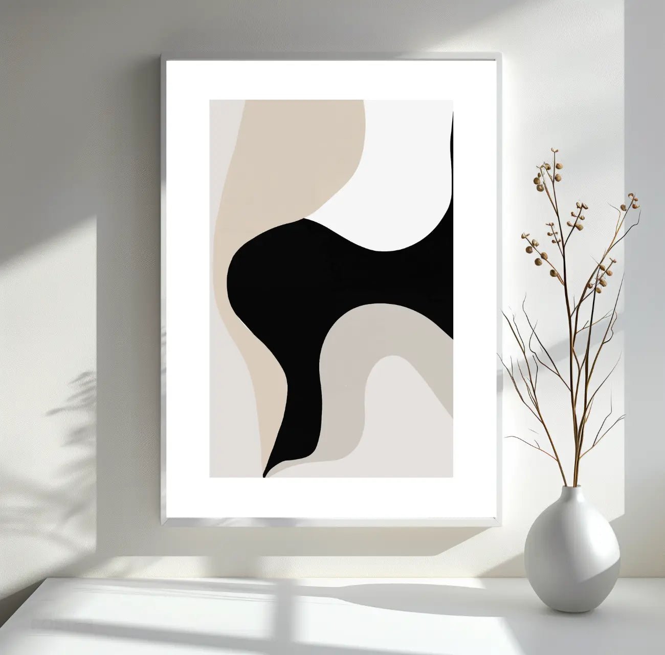 Skandinavisches Poster - Nordic Stream - WORLD OF POSTER