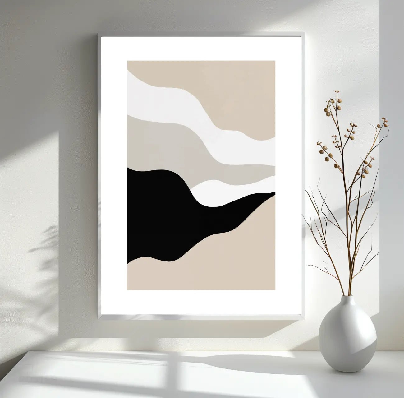 Skandinavisches Poster - Nordic Waves - WORLD OF POSTER