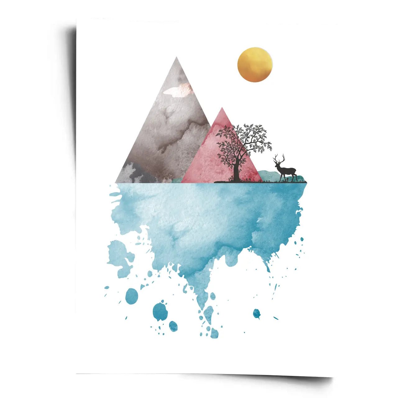 Skandinavisches Poster - Silent North - WORLD OF POSTER