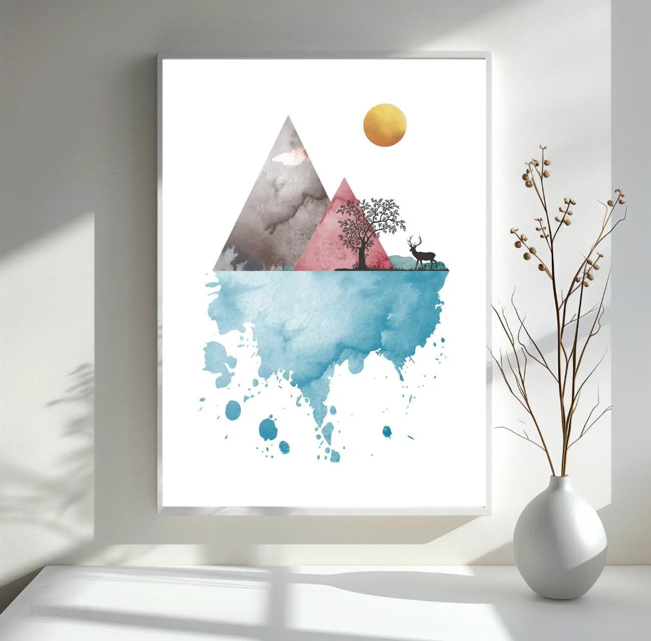 Skandinavisches Poster - Silent North - WORLD OF POSTER